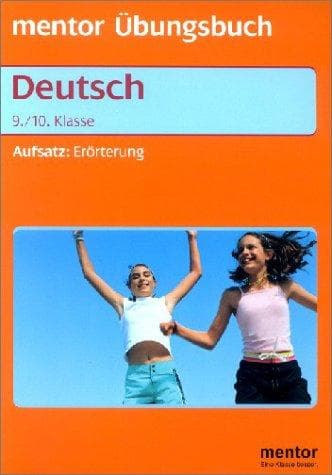 Tapa de Deutsch. Aufsatz