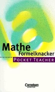 Tapa de Pocket Teacher, Sekundarstufe I, Mathe Formelknacker