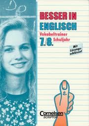 Tapa de Besser in Englisch, Vokabeltrainer 7./8. Schuljahr