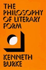 Tapa de The philosophy of literary form