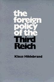 Tapa de Deutsche Aussenpolitik 1933-1945