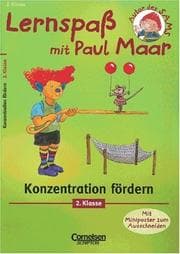 Tapa de Lernspaß mit Paul Maar, Konzentration fördern, 2. Klasse