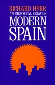 Tapa de An historical essay on modern Spain