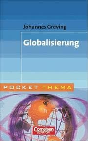 Tapa de Pocket Thema. Globalisierung.
