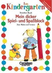 Tapa de Im Kindergarten, Mein dicker Spiel- und Spaßblock