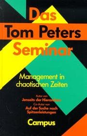 Tapa de Das Tom Peters Seminar. Management in chaotischen Zeiten