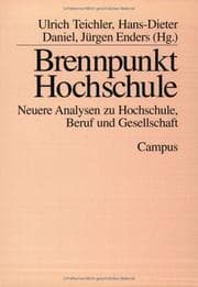 Tapa de Brennpunkt Hochschule. Neuere Analysen zu Hochschule, Beruf und Gesellschaft