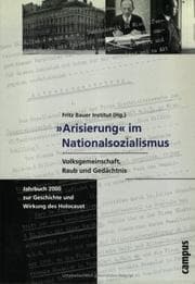 Tapa de "Arisierung" im Nationalsozialismus