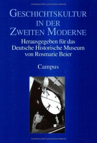 Tapa de Geschichtskultur in der Zweiten Moderne