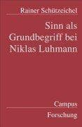 Tapa de Sinn als Grundbegriff bei Niklas Luhmann. Dissertation