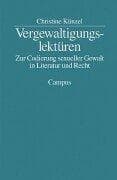 Tapa de Vergewaltigungslektüren. Zur Codierung sexueller Gewalt in Literatur und Recht