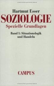 Tapa de Soziologie. Spezielle Grundlagen 1. Situationslogik und Handeln