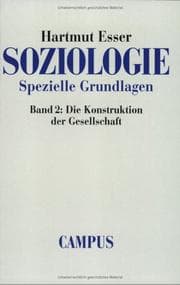 Tapa de Soziologie. Spezielle Grundlagen 2. Die Konstruktion der Gesellschaften