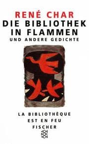 Tapa de Die Bibliothek in Flammen und andere Gedichte