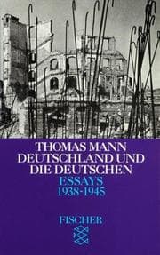 Tapa de Essays V. Deutschland und die Deutschen. 1938 - 1945