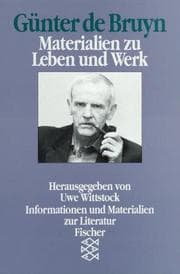 Tapa de Günter de Bruyn