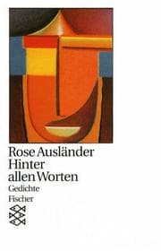 Tapa de Hinter allen Worten. Gedichte