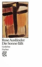 Tapa de Die Sonne fällt. Gedichte