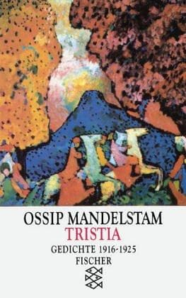 Tapa de Tristia. Gedichte 1916-1925