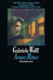 Tapa de Armer Ritter. Kriminalroman