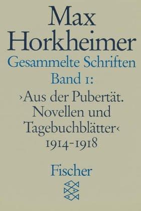 Tapa de Gesammelte Schriften I