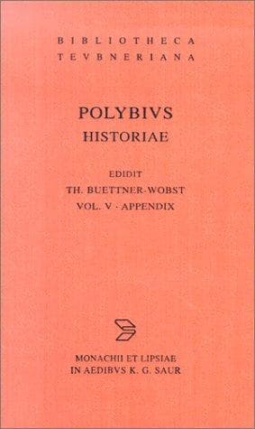 Tapa de Historiae, vol. V: Appendix