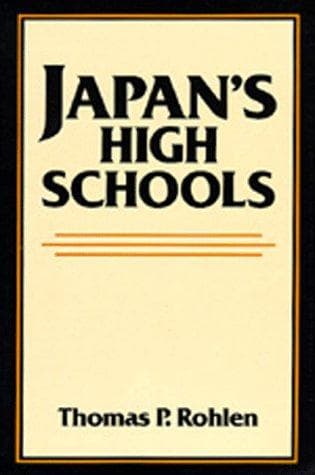 Tapa de Japan's high schools