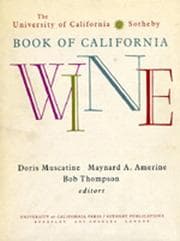 Tapa de The University of California/Sotheby book of California wine