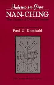 Tapa de Nan-ching--The Classic of Difficult Issues (Comparative Studies of Health Systems and Medical Care)