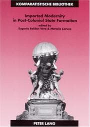 Tapa de Imported modernity in post-colonial state formation