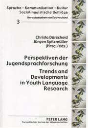 Tapa de Perspektiven der Jugendsprachforschung