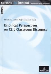 Tapa de Empirical perspectives on CLIL classroom discourse