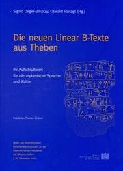 Tapa de Die neuen Linear B-Texte aus Theben