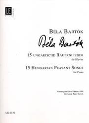 Tapa de 15 Hungarian Peasant Songs