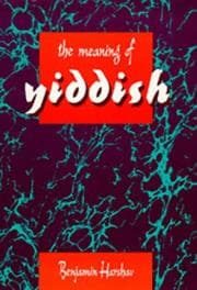 Tapa de The meaning of Yiddish