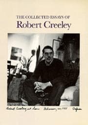 Tapa de The collected essays of Robert Creeley