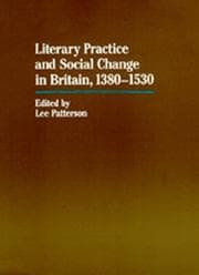 Tapa de Literary practice and social change in Britain, 1380-1530