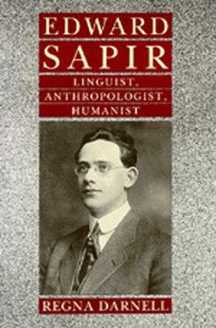 Tapa de Edward Sapir