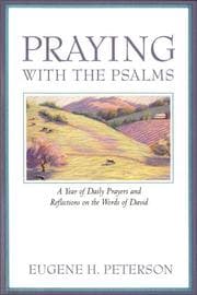 Tapa de Praying with the Psalms