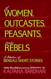 Tapa de Of Women, Outcastes, Peasants, and Rebels