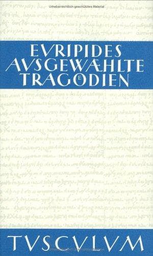 Tapa de Ausgewählte Tragödien