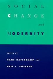Tapa de Social change and modernity
