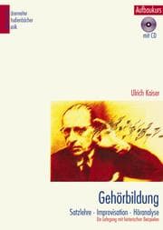Tapa de Gehörbildung mit 1 CD-Audio, Aufbaukurs. 2. Auflage