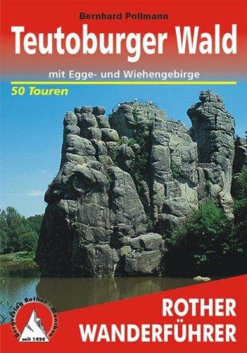 Tapa de Teutoburger Wald. Rother Wanderführer