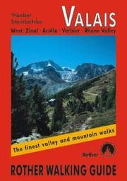Tapa de Valais West (Rother Walking Guides - Europe)