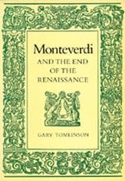 Tapa de Monteverdi and the end of the Renaissance
