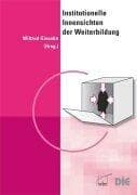 Tapa de Institutionelle Innensichten der Weiterbildung