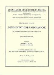 Tapa de Commentationes astronomicae ad praecessionem et nutationem pertinentes. First part