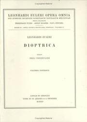 Tapa de Dioptrica 2nd part