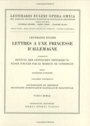 Tapa de Lettres a une princesse d'Allemagne: Accesserunt